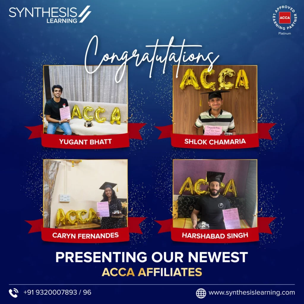 Our Newest ACCA Affiliates 2024 - Synthesis Learning